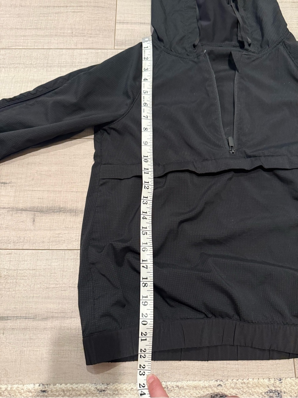 Lululemon Pack Light 1/2 Zip Pullover Black No Size See Description - Picture 12 of 13